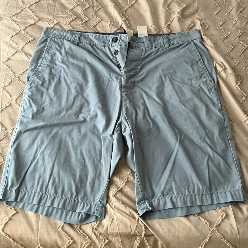 H&M blue shorts men